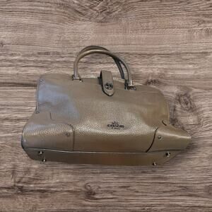 Coach Grain Leather Handbag Purse Satchel